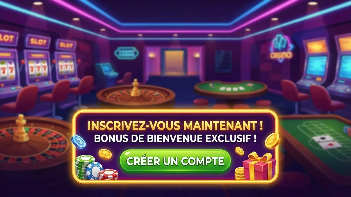 Inscription avec bonus